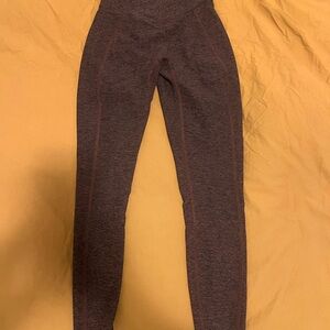 Bombshell Maroon High-Waisted Leggings